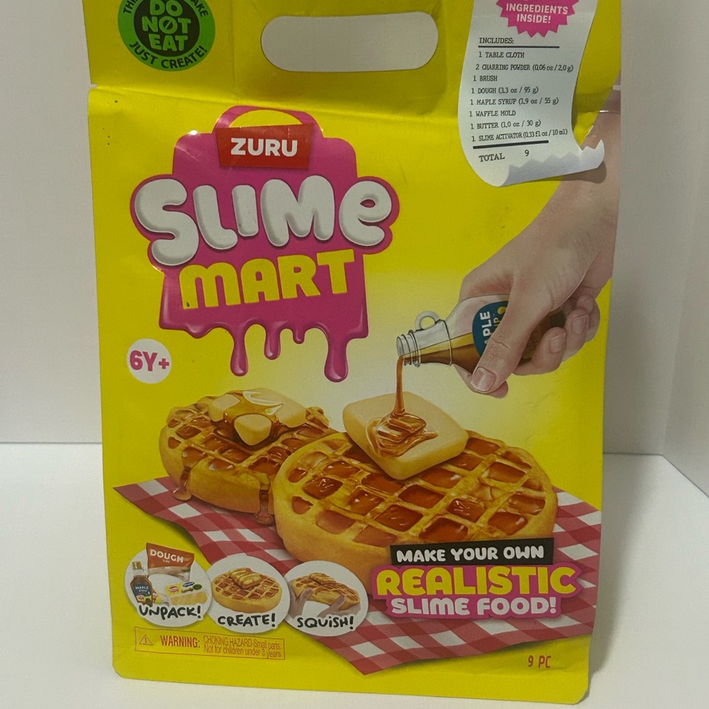 ZURU Slime Mart Realistic Slime Food Kit - Yellow